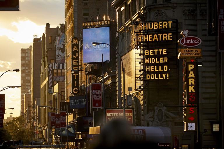 New York City, Manhattan, theatre district of Broadway