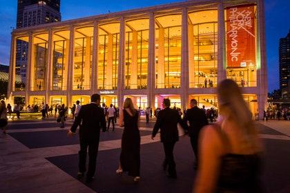 New York Philharmonic Theatre Exterior