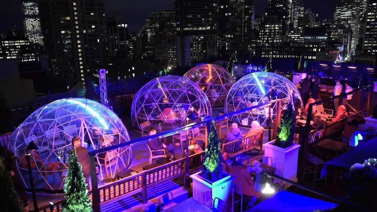 230 Fifth's Rooftop Igloos