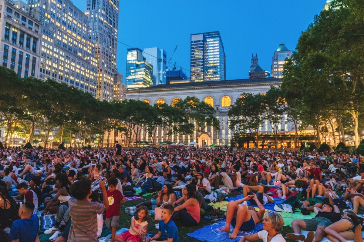 Bryant Park Movie Nights | Things to do in New York