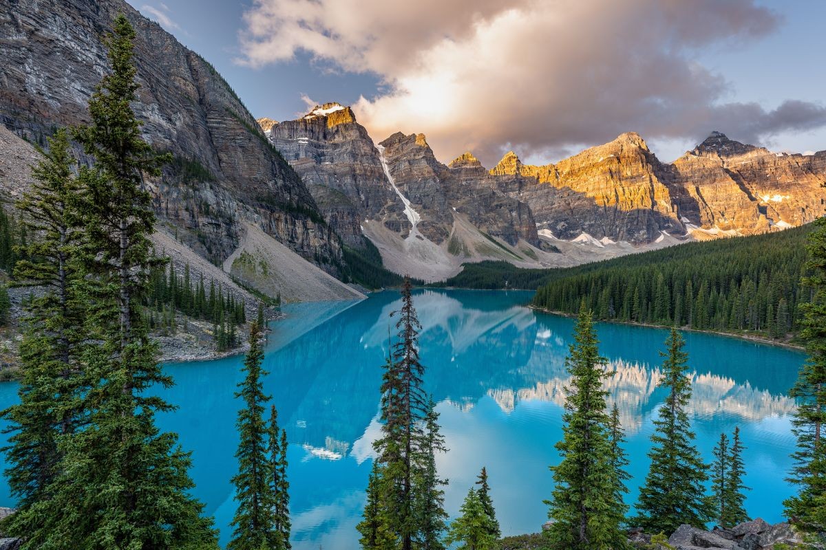 The Canada's first national park. It is home to an outstanding variety of ecological features.