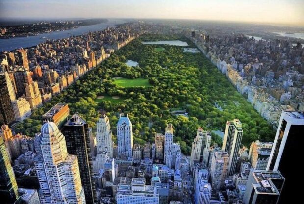 Central Park View in New York