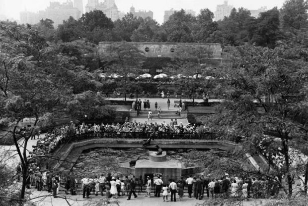 Zoo in Central Park, 19th century, New York
