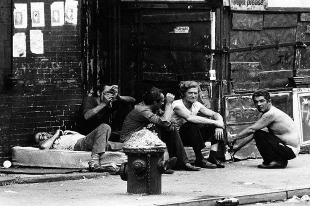 The Bowery in the 1970s - Photo Leland Bobbe